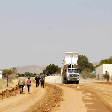 Chruch Street_Heather Erdmann (5) Kavuki Road upgrade … builds safety, jobs and dreams for Rehoboth residents