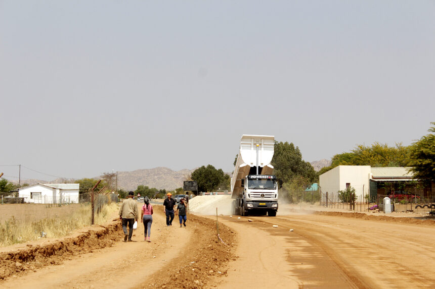 Kavuki Road upgrade … builds safety, jobs and dreams for Rehoboth residents 