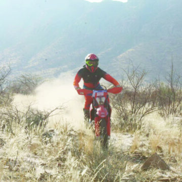 Dust, determination at Karibib Enduro