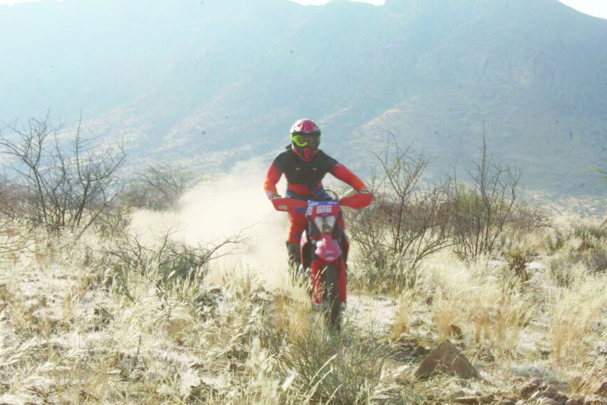 Dust, determination at Karibib Enduro