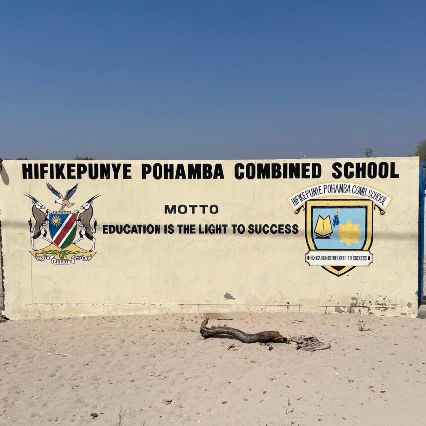 Private sector feeds Namibian child