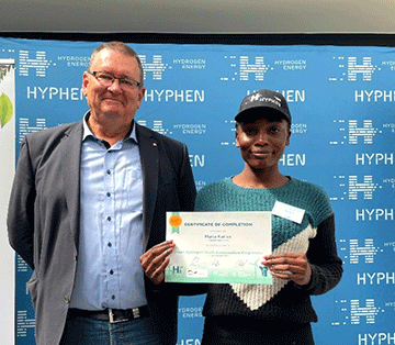 Young Namibians lead the way in green hydrogen