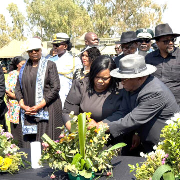 Mariental-11 Officers’ final salute …Nation honours Mariental accident victims