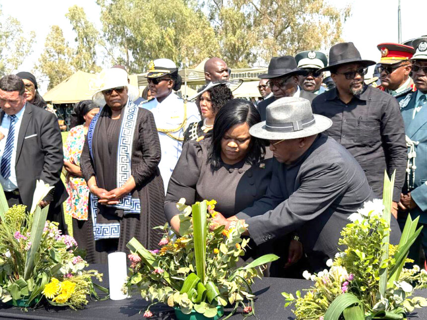 Officers’ final salute …Nation honours Mariental accident victims