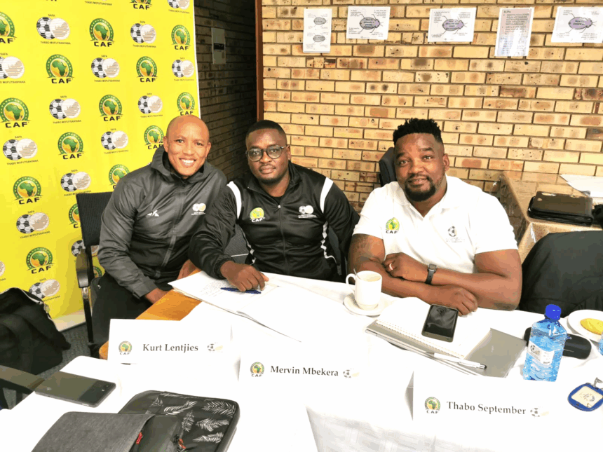 Mbakera aims high with Caf A license