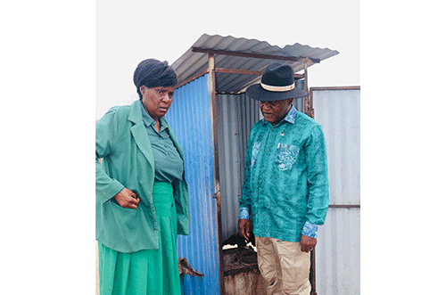 Prime-Minister Govt injects N$31m into rural sanitation …PM dissatisfied with Mururani Sanitation Project