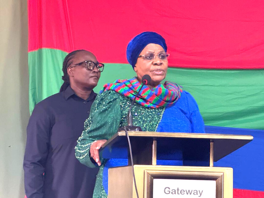 Nandi-Ndaitwah rallies votes for Swapo