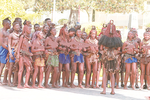 Opuwo youth choir takes culture to Mauritius