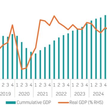 Real GDP grows 1.6% y/y in second quarter …sluggish numbers can build resilience
