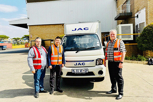 Motors Top JAC Motors delegation celebrates 8 years