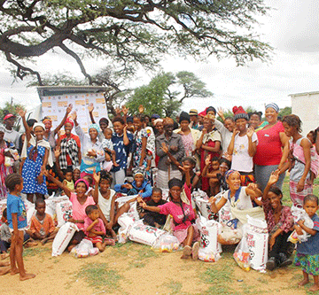 694 000 lifted from acute poverty…as country’s crop output hits 75%