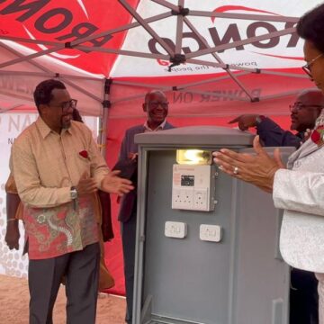 Navachab, Erongo Red electrify 257 homes 