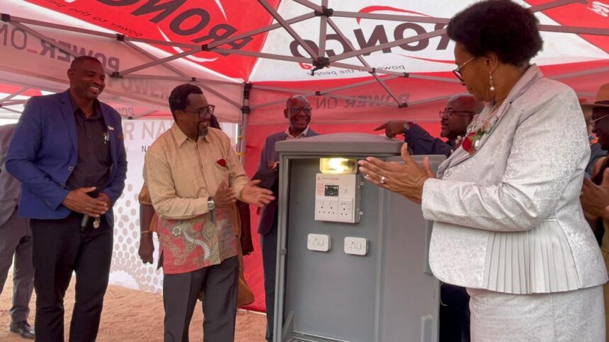 Navachab Navachab, Erongo Red electrify 257 homes