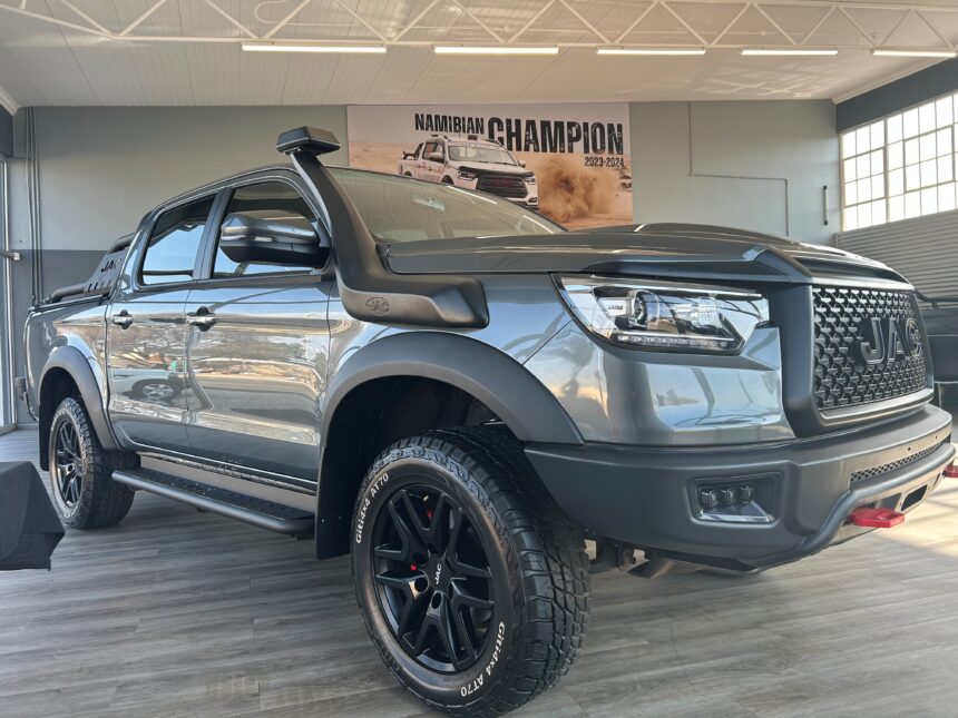JAC’s T8 NightHawk concept embraces Namibian roads