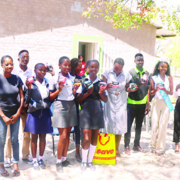 Youth leaders promote learner health, hygiene 