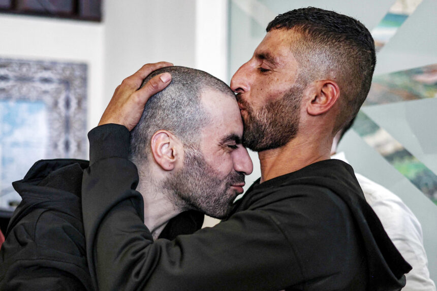 TOPSHOT-PALESTINIAN-ISRAEL-CONFLICT-HOSTAGES-PRISONERS-SWAP Merz hails Gaza hostage release as ‘start of healing’