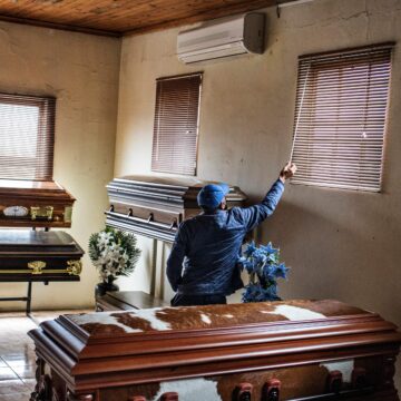 Inside SA Covid hotspot … where death comes wrapped in plastic