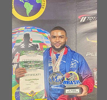 Shangadi gets bronze in Brazil