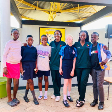 Students inspire at School for the Visually Impaired 