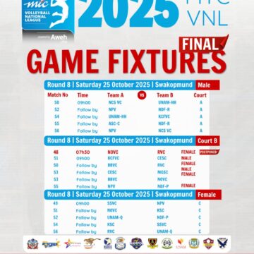 Volleyball League finale set for Swakopmund 