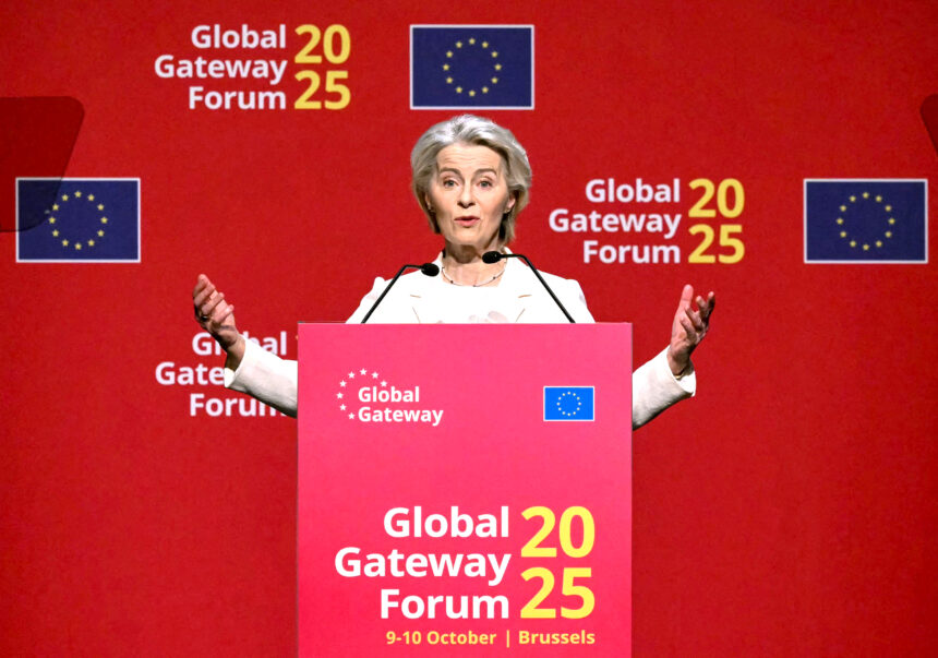 EU woos developing nations at investment forum