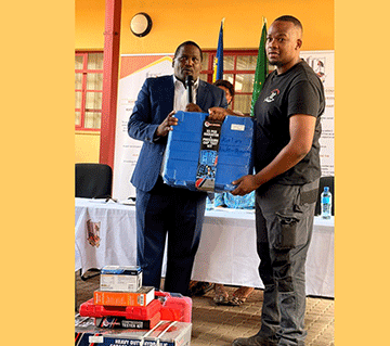 Katutura East supports SMEs with equipment