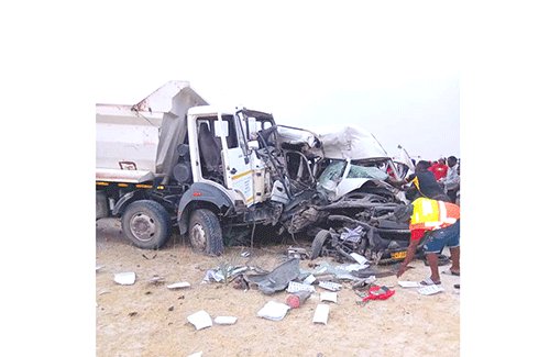 Accident Omugoyi ya hulitha, 14 ya ehamekwa