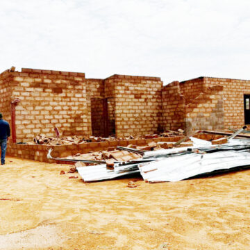 Aranos rainstorm wreaks havoc 