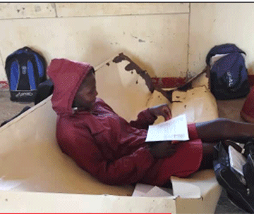 Katjinakatji school struggles with shortage of desks, chairs