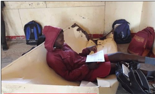 Katjinakatji school struggles with shortage of desks, chairs