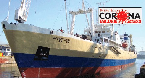 Foreign sailor with Covid isolated on vessel