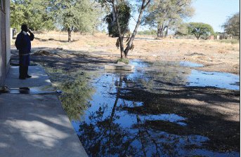 Sewage overflow shuts down school