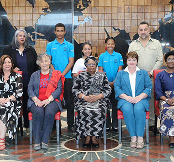 Serbia Nandi-Ndaitwah hails Delta school ‘ambassadors’