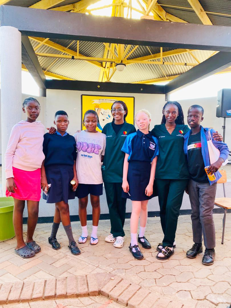 Students inspire at School for the Visually Impaired 