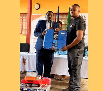 handover Katutura East supports SMEs with equipment