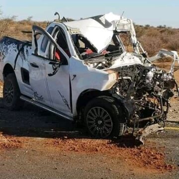 Accident Road accident claims three lives near Mariental
