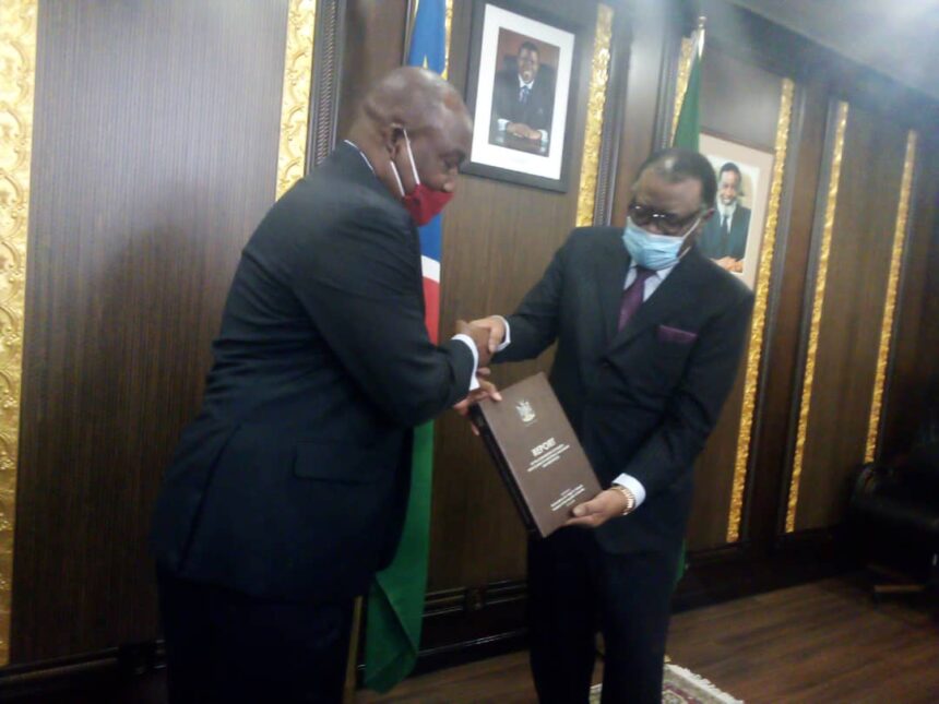 Geingob to study ancestral land report 