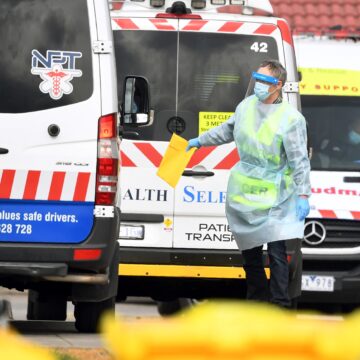 Australian posts record number of new virus cases