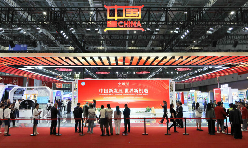 China expo draws over 4 000 exhibitors …155 countries, regions, international organisations participate