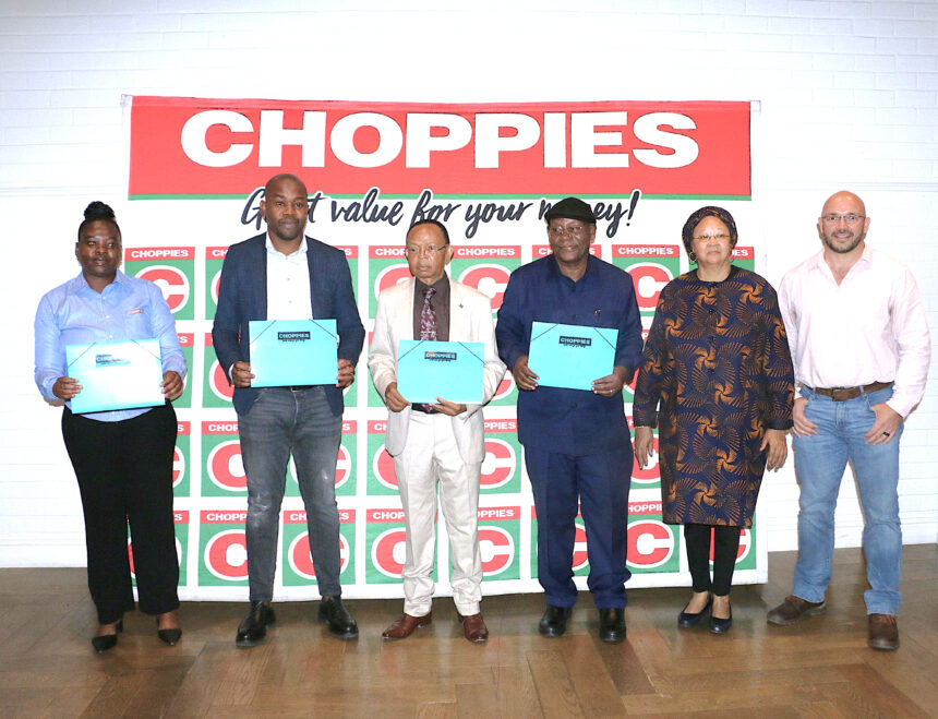 Choppies ge sîsenni ǂnamipe ra ǂgaoǀkhāhe ǂansa hōs huiba nî mā