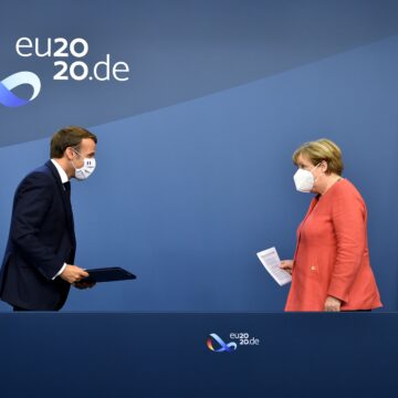 EU agrees huge virus aid plan … as Trump backs face masks