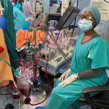 Up and close with Namibia’s cardiovascular perfusionist