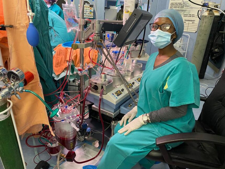 Embula Up and close with Namibia’s cardiovascular perfusionist