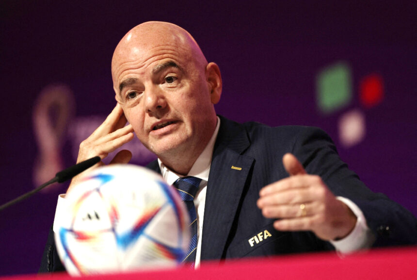 FIFA 1 Fifa president Gianni Infantino to visit to Namibia