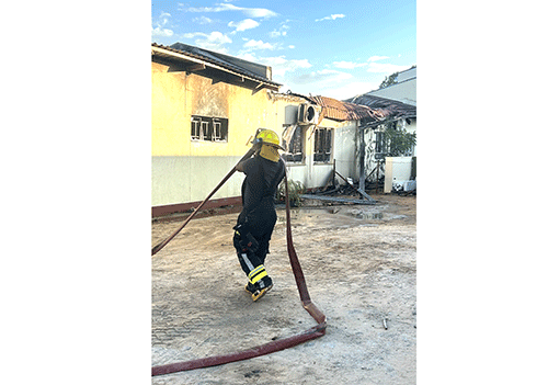 Fire No suspect in Rundu court fire