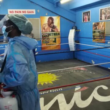 MTC Sunshine, Salute boxing academies disinfect gyms