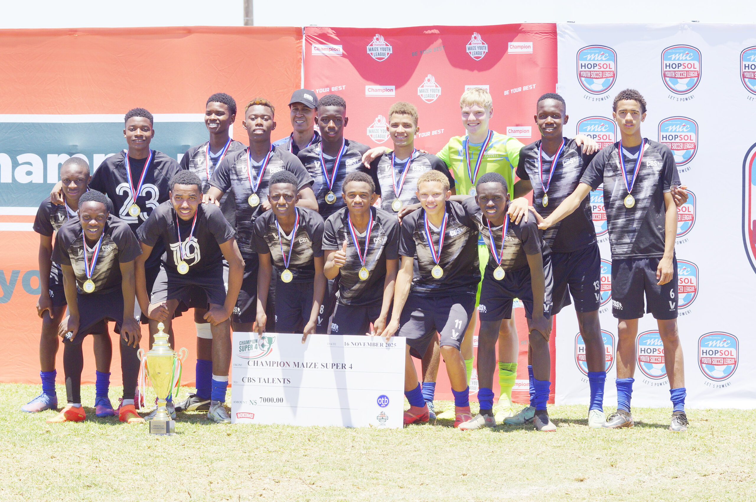 Coastal teams dominate Champions Super 4 …as CBS clinch U/17 trophy
