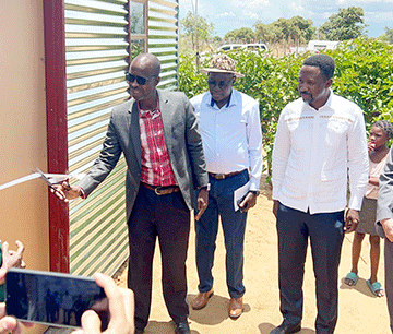 Houses Mankumpi rain victims get zinc homes