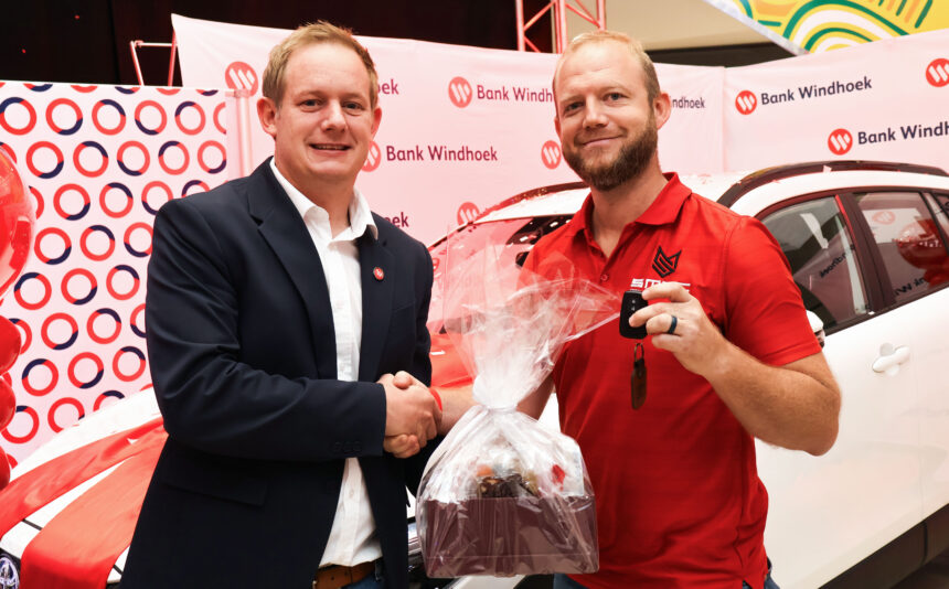 Hybrid Bank Windhoek hands over N$450 000 hybrid car