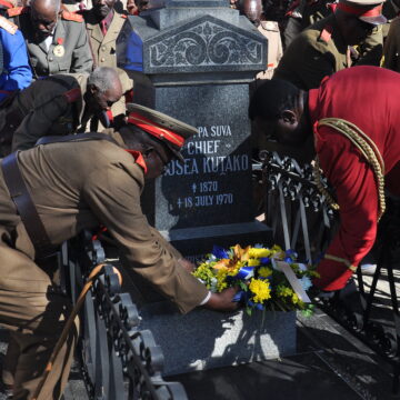 Land, genocide dominate Kutako commemoration